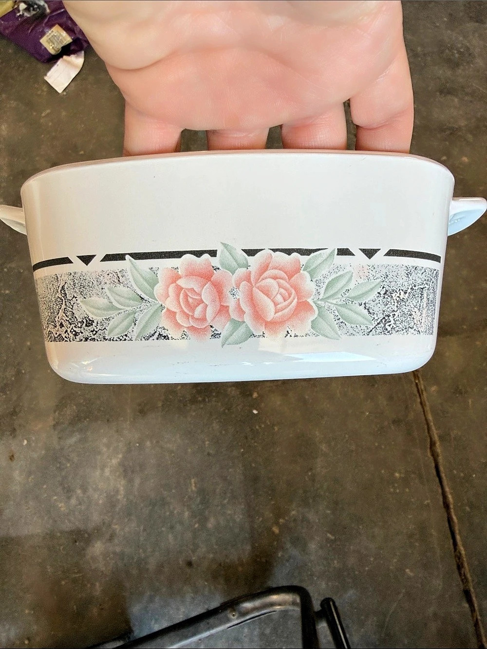 PYREX Vintage Floral Cookware Dish
